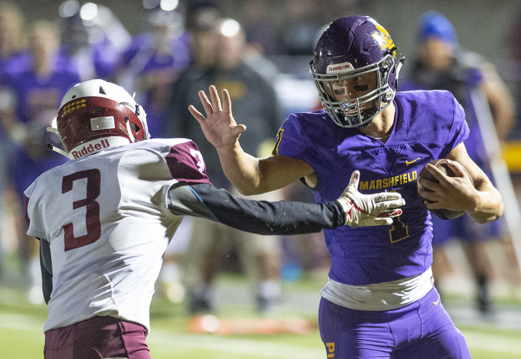Marshfield Football Vs. Junction City
